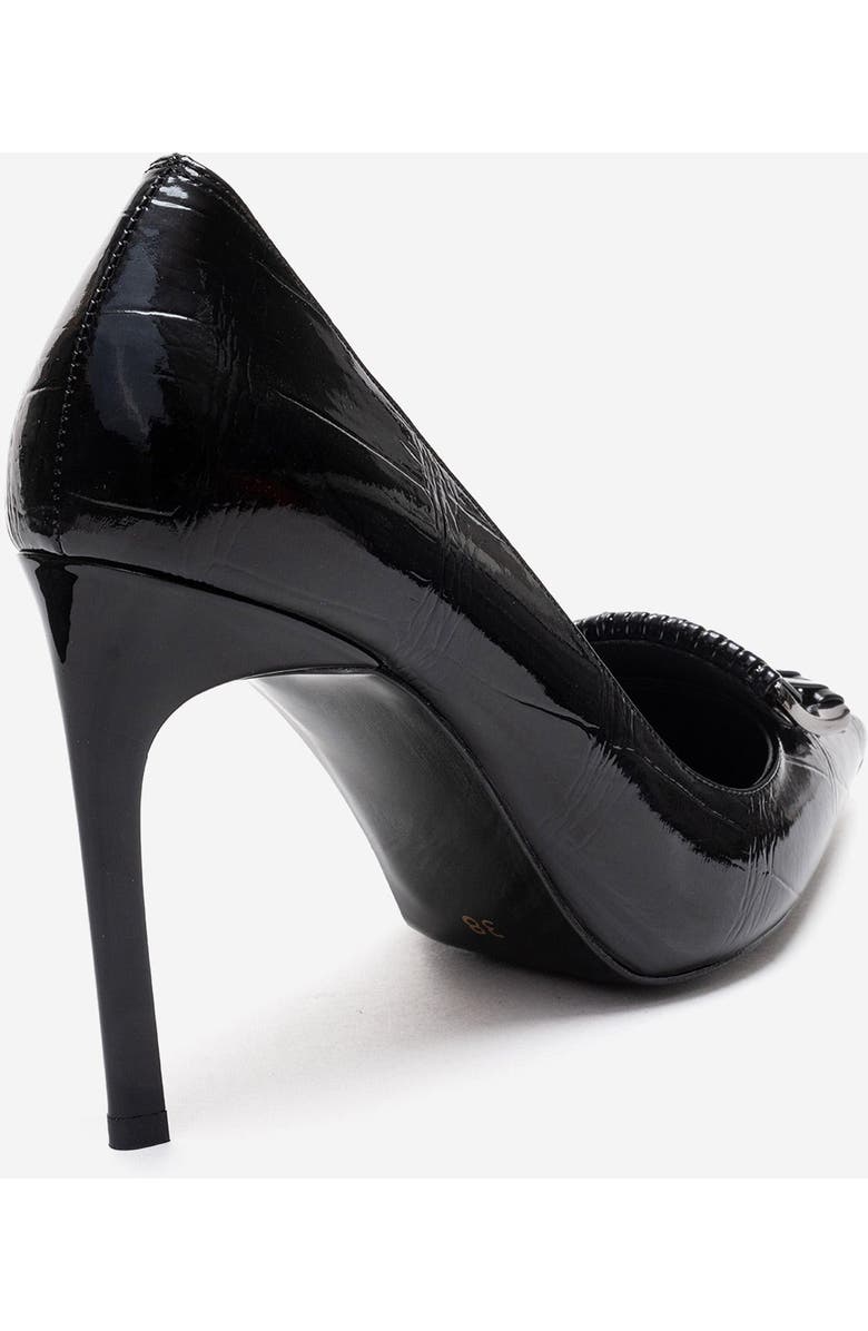 Prologue Shoes Guerni Stiletto Pump, Alternate, color, Black Print