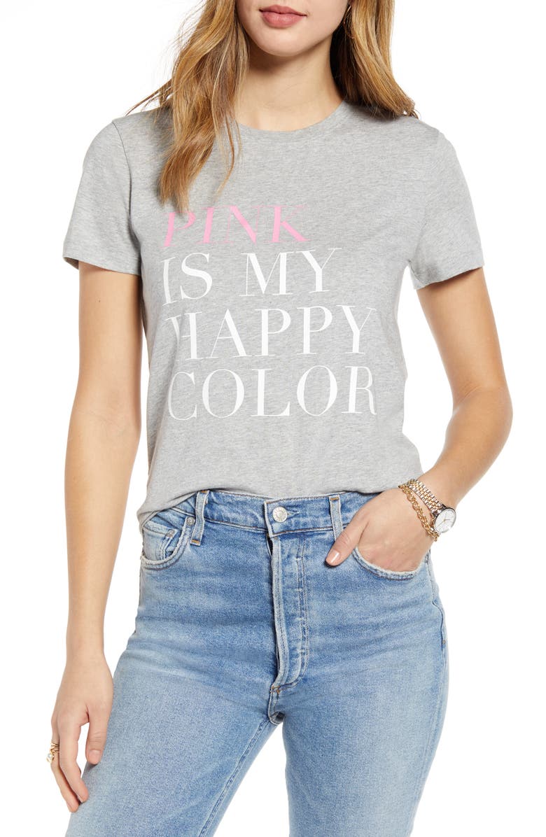 1901 Happy Color Graphic Tee, Main, color,