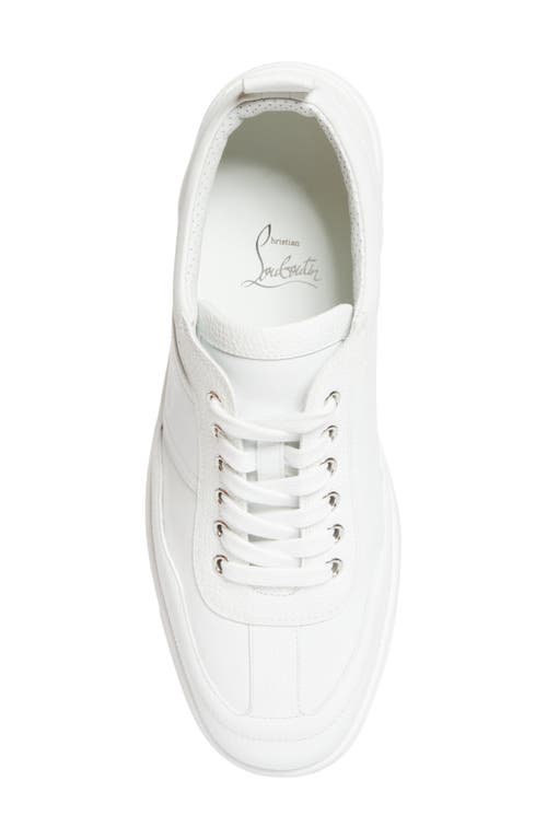 Christian Louboutin Retero Sneaker In White