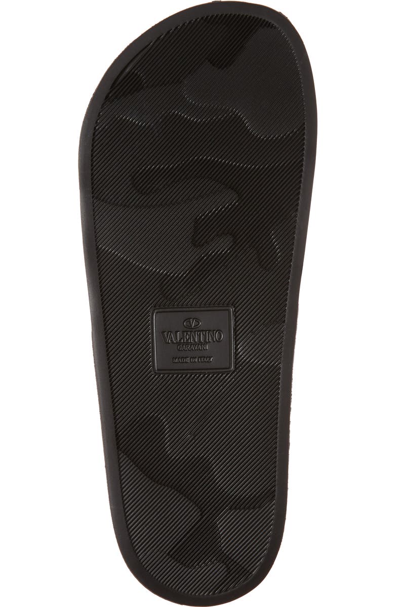 Valentino Garavani Rockstud Slide Sandal, Alternate, color,