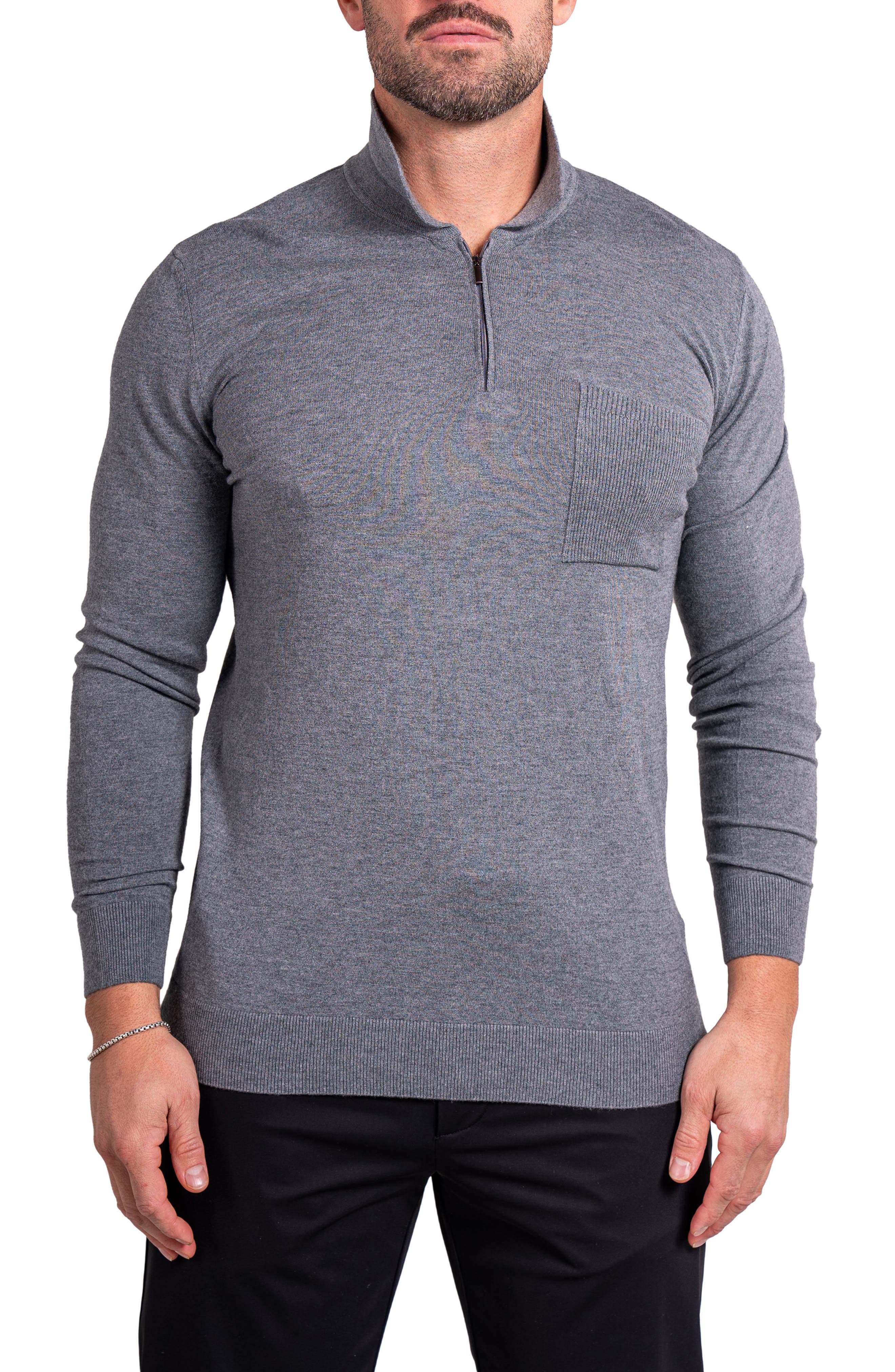 Knitted Passion Quarter Zip Sweater