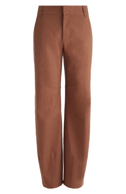 Alice And Olivia Alice + Olivia Porter Low-rise Balloon Trouser In Camel