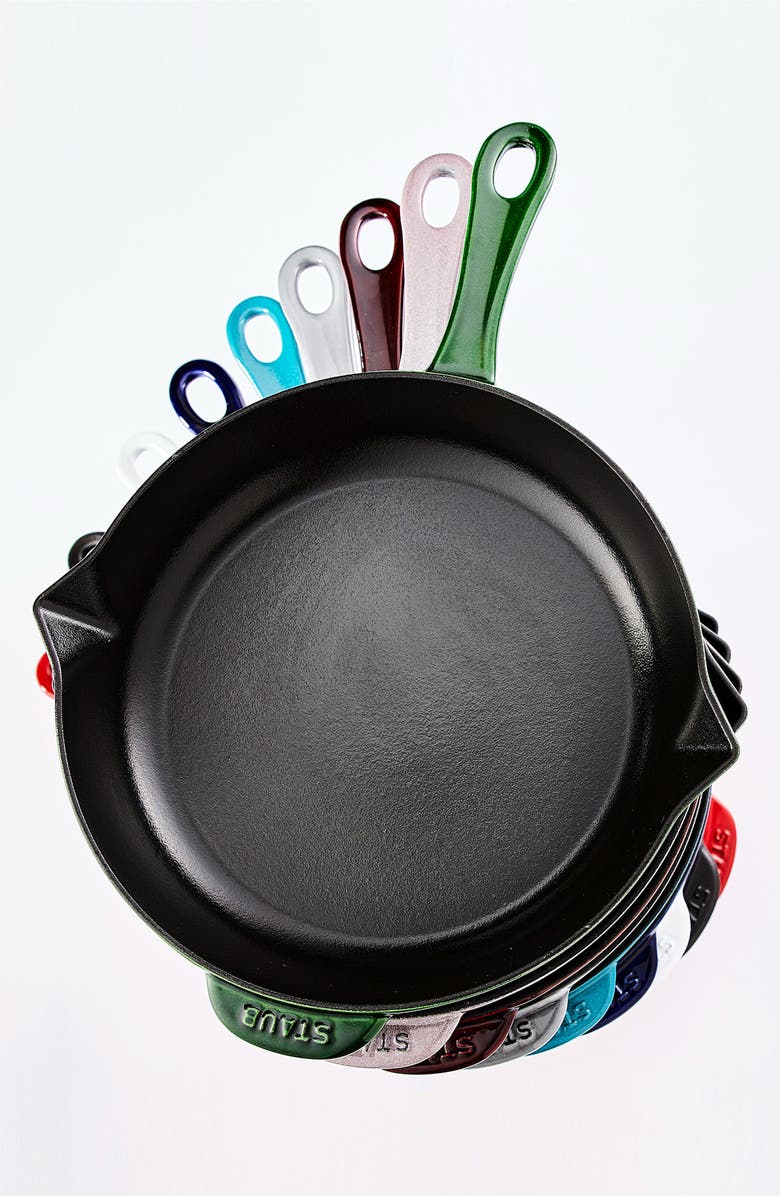 Staub 10-Inch Enameled Cast Iron Fry Pan, Alternate, color, Graphite