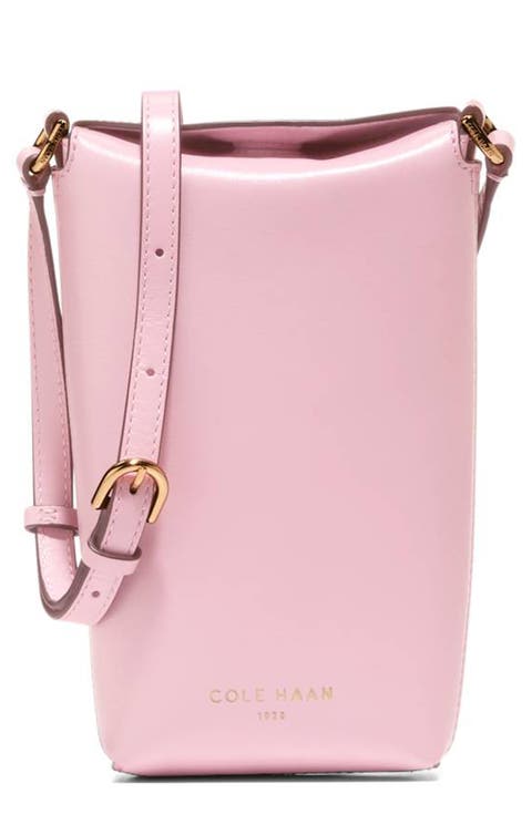 COLE HAAN ピンク レザー バッグ Cole Haan - 【中古】 コールハーン ハンドバッグ レザー ピンク