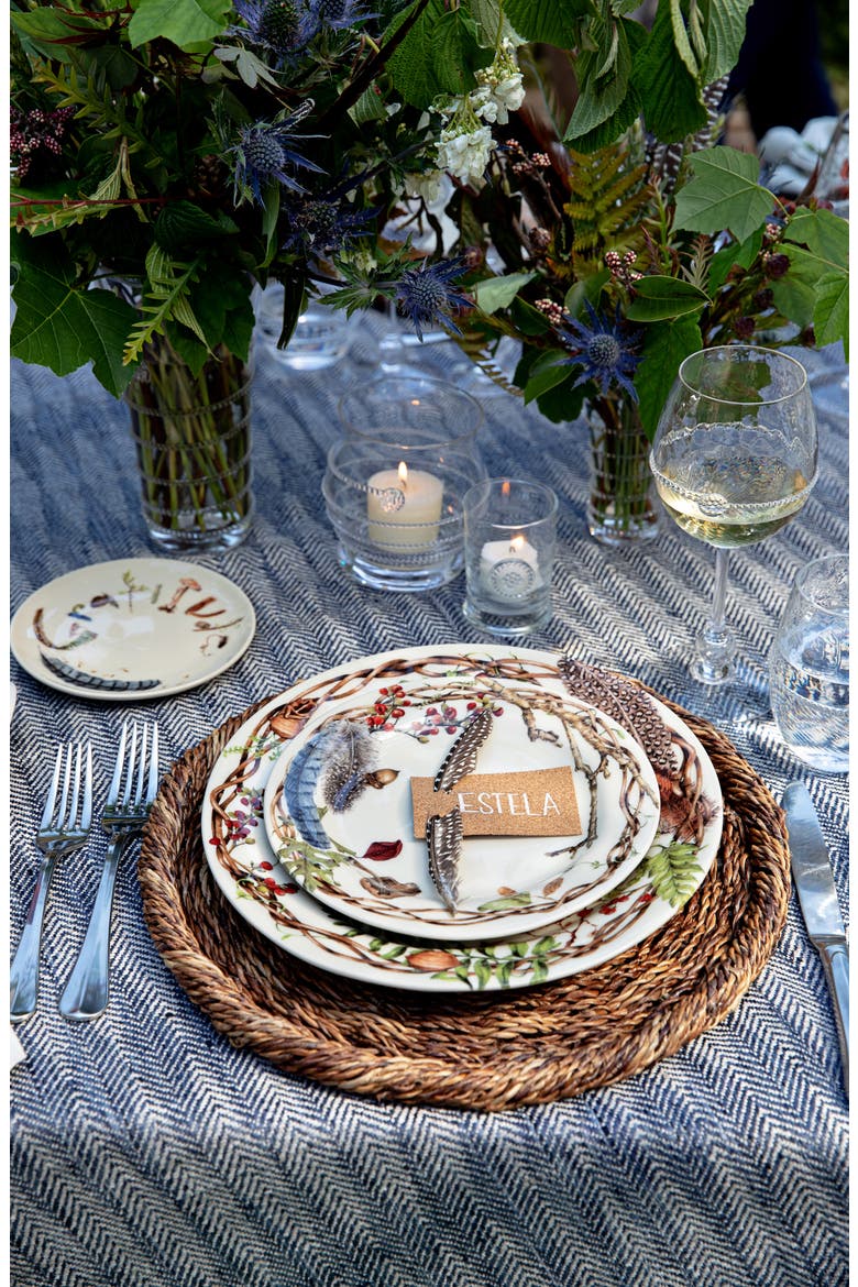 Forest Walk Dinner Plate, Alternate, color, CAF AU LAIT