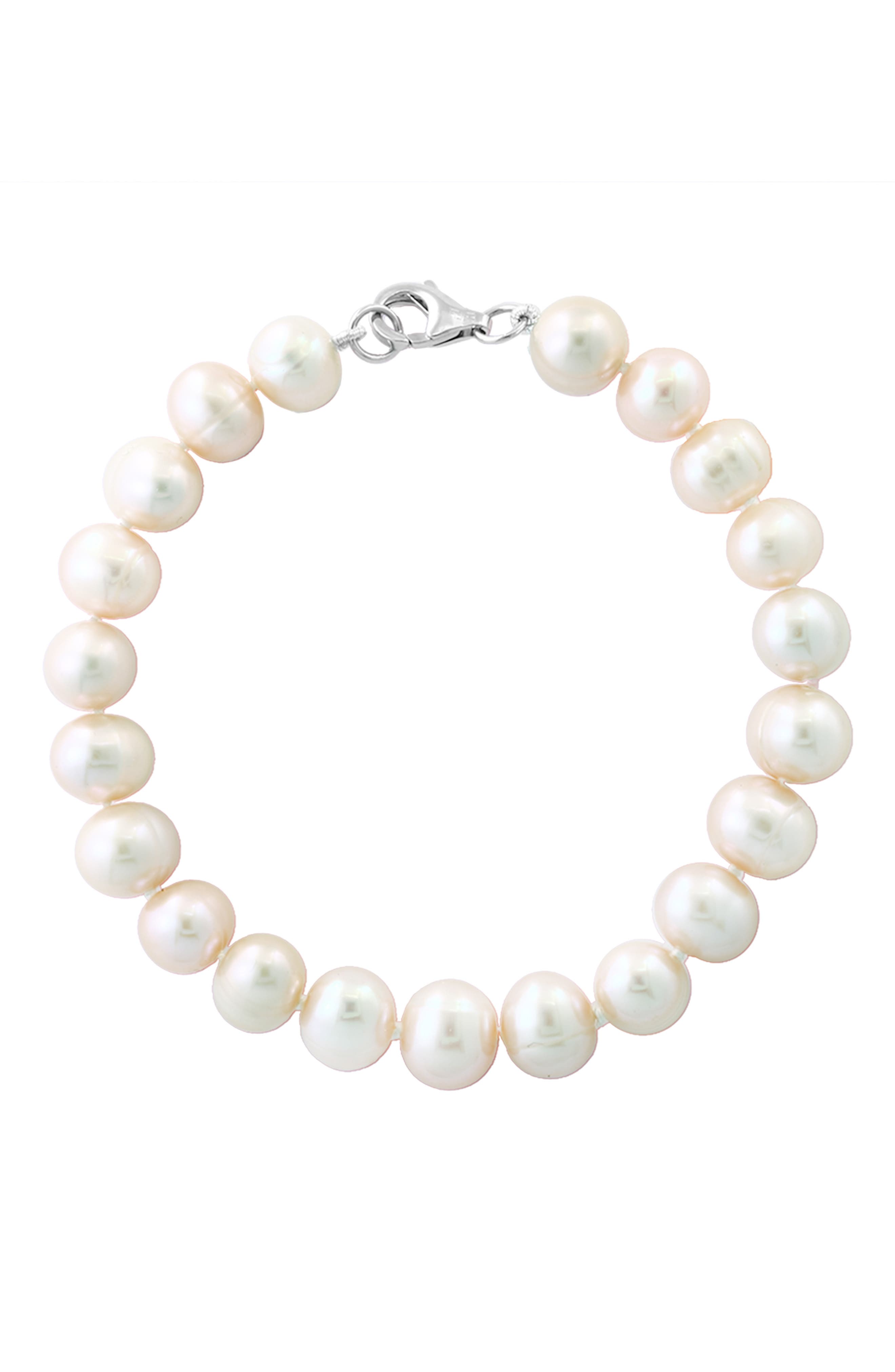 EFFY Sterling Silver 7mm Freshwater Pearl Bracelet