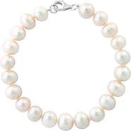 EFFY Sterling Silver 7mm Freshwater Pearl Bracelet