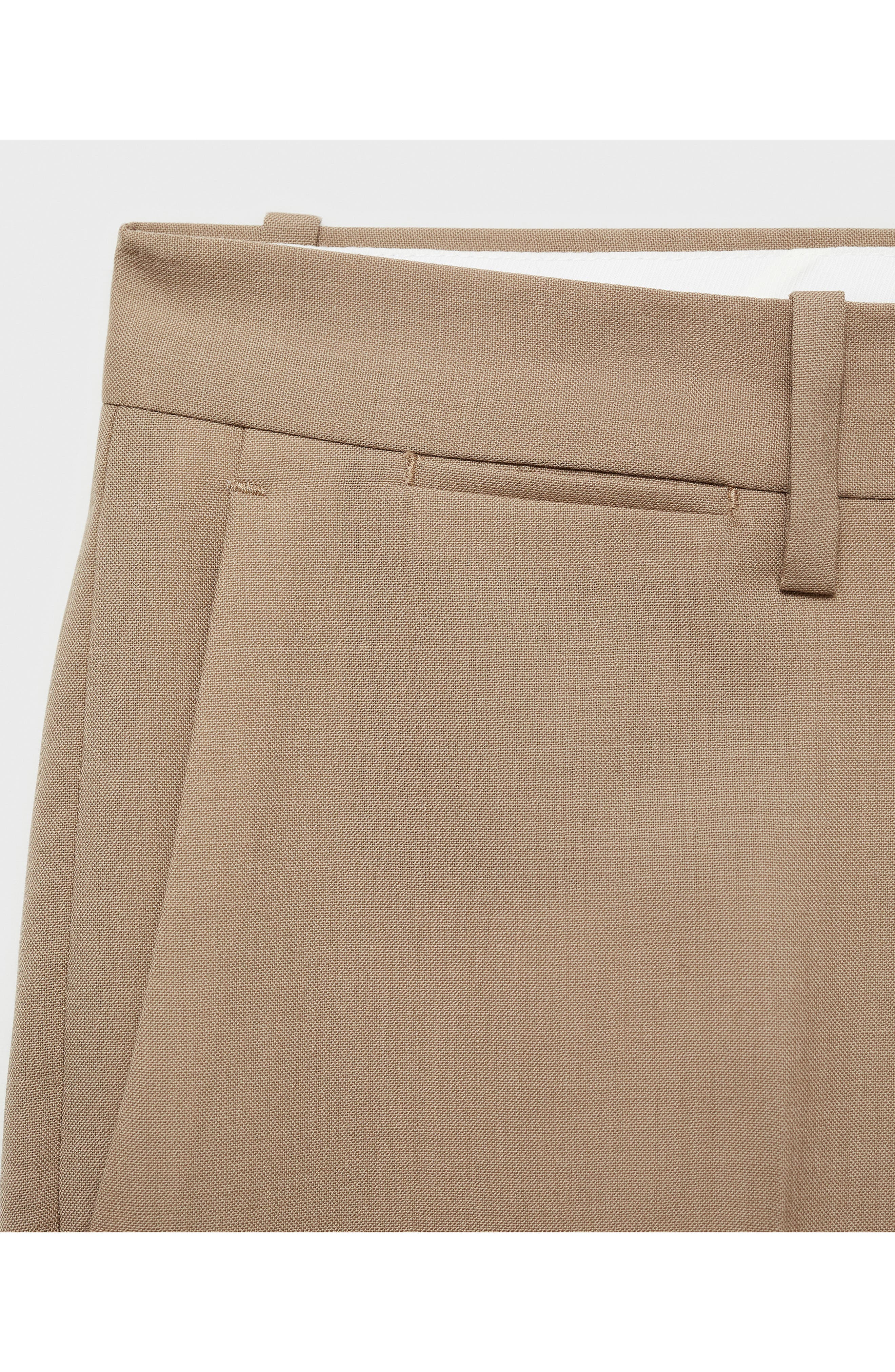 Turin Virgin Slim Fit Wool Pants - image 2