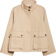Lafayette 148 New York Cotton & Linen Cargo Jacket