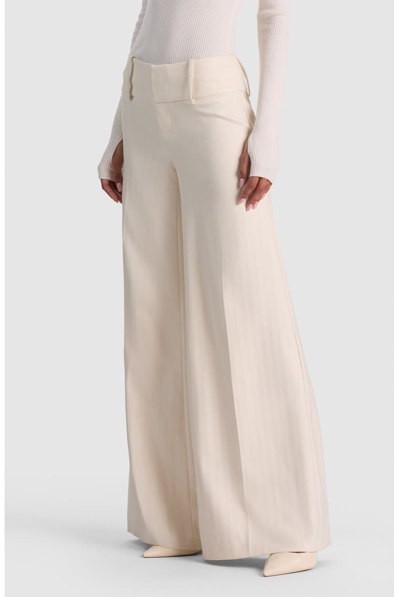 Olivia Low Rise Wide Leg Pants, Alternate, color, CHINO