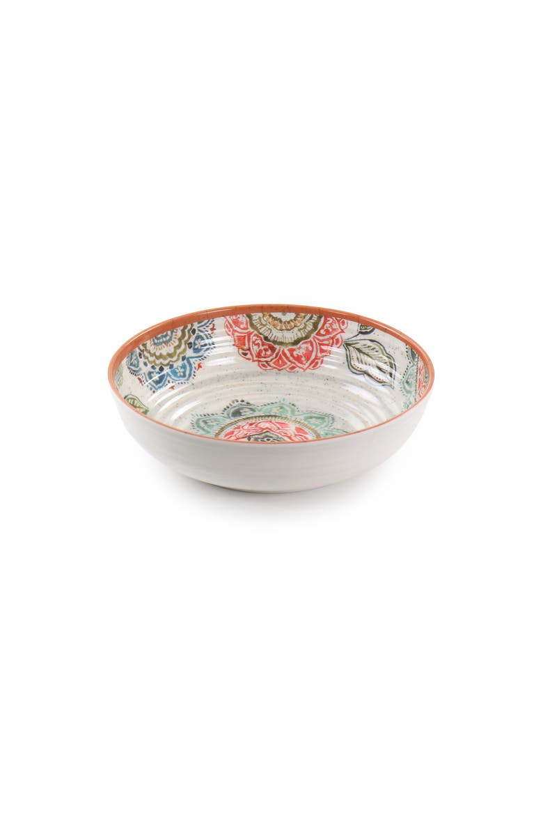 Ester 12 Piece Melamine Dinnerware Set, Alternate, color, Multi