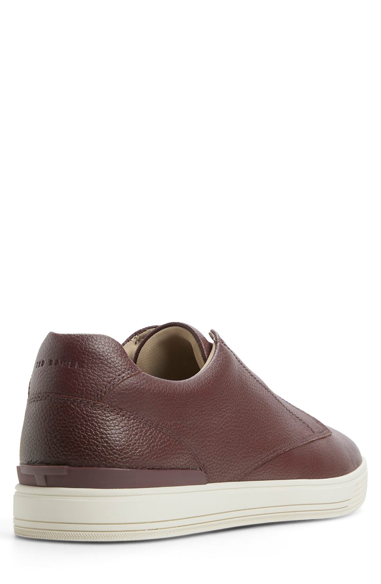 Brenton Slip-On Sneaker, Alternate, color, BROWN