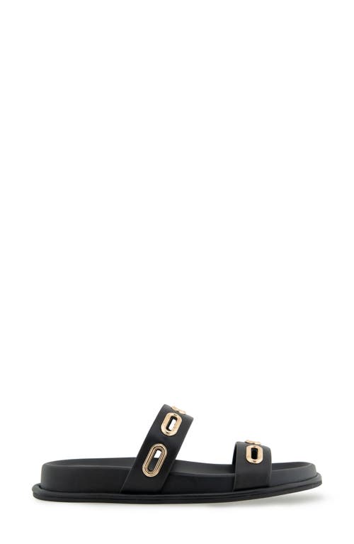 Splendid Carmen Slide Sandal In Black