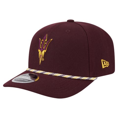Men's New Era Maroon Arizona State Sun Devils Game Day Multi-Rope 9SEVENTY Stretch-Snap Hat