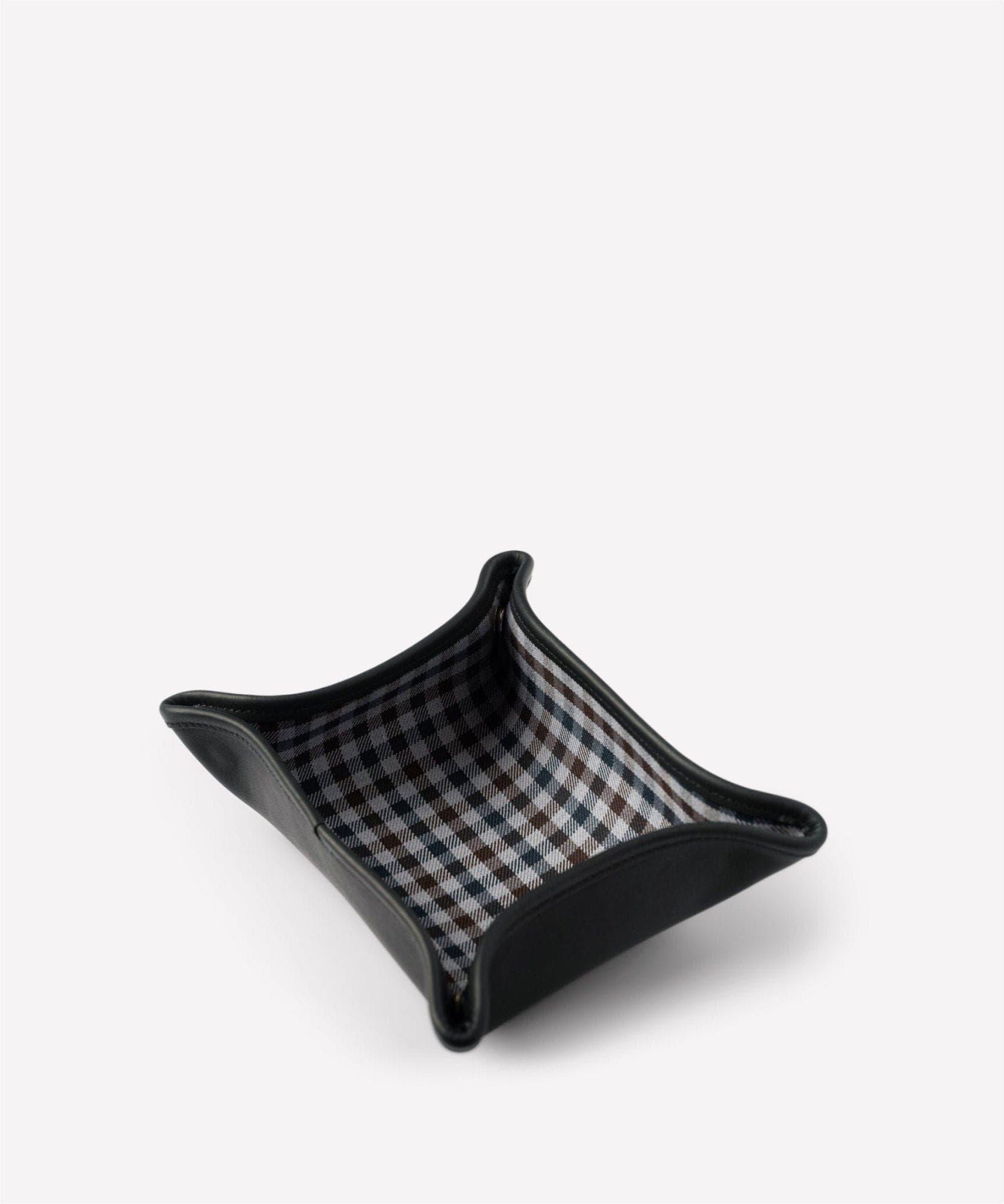 Ghurka Folding Snap Tray No. 58, Alternate, color, Vintage Black Leather