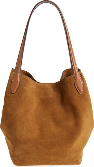 The Suede Shopper Tote