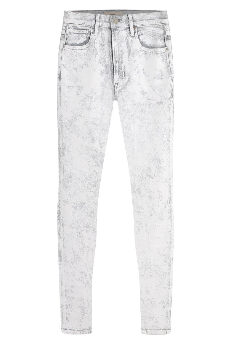Zack Skinny Stretch Jeans, Alternate, color, WHITE SHATTER