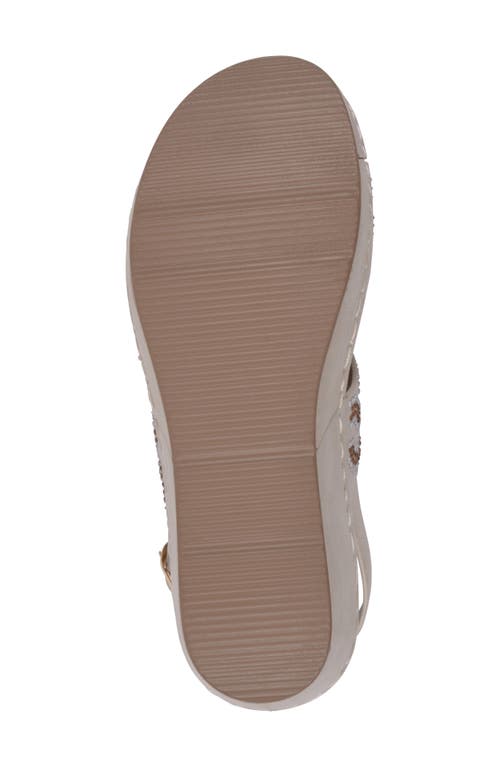 Gc Shoes Alexia Wedge Sandal In Gold