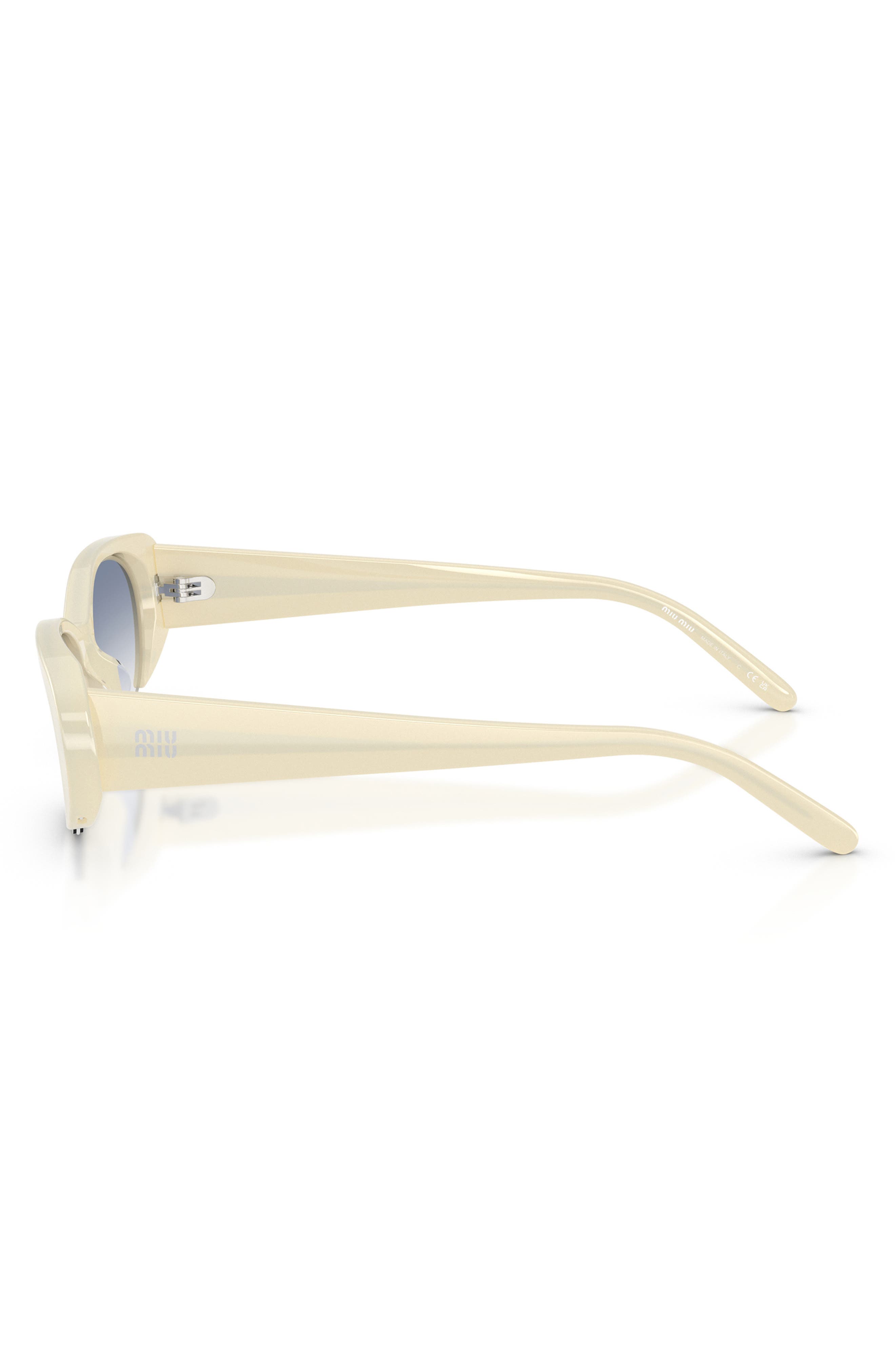 Miu Miu 52mm Gradient Oval Sunglasses (Women) | Nordstrom
