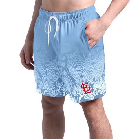 Men's Margaritaville  Blue St. Louis Cardinals Lagoon Fiesta Swim Shorts