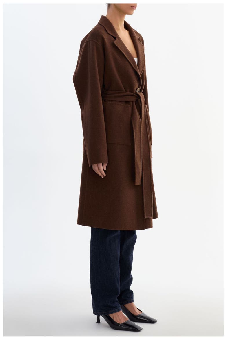 KATIE | Reversible Wool Coat, Alternate, color, Leopard