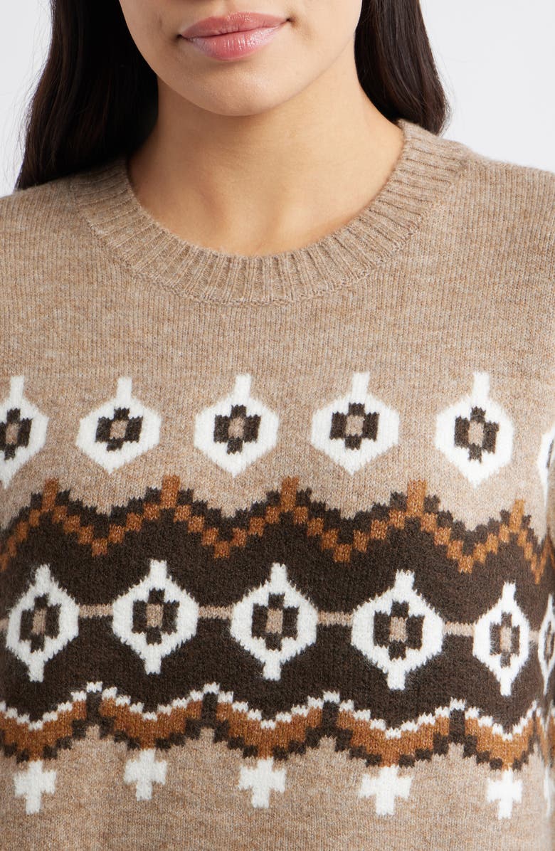 Fair Isle Crewneck Sweater