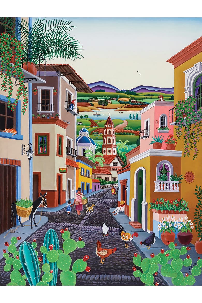 My Village 500 piece Jigsaw Puzzle for Adults, Alternate, color, Multicolor