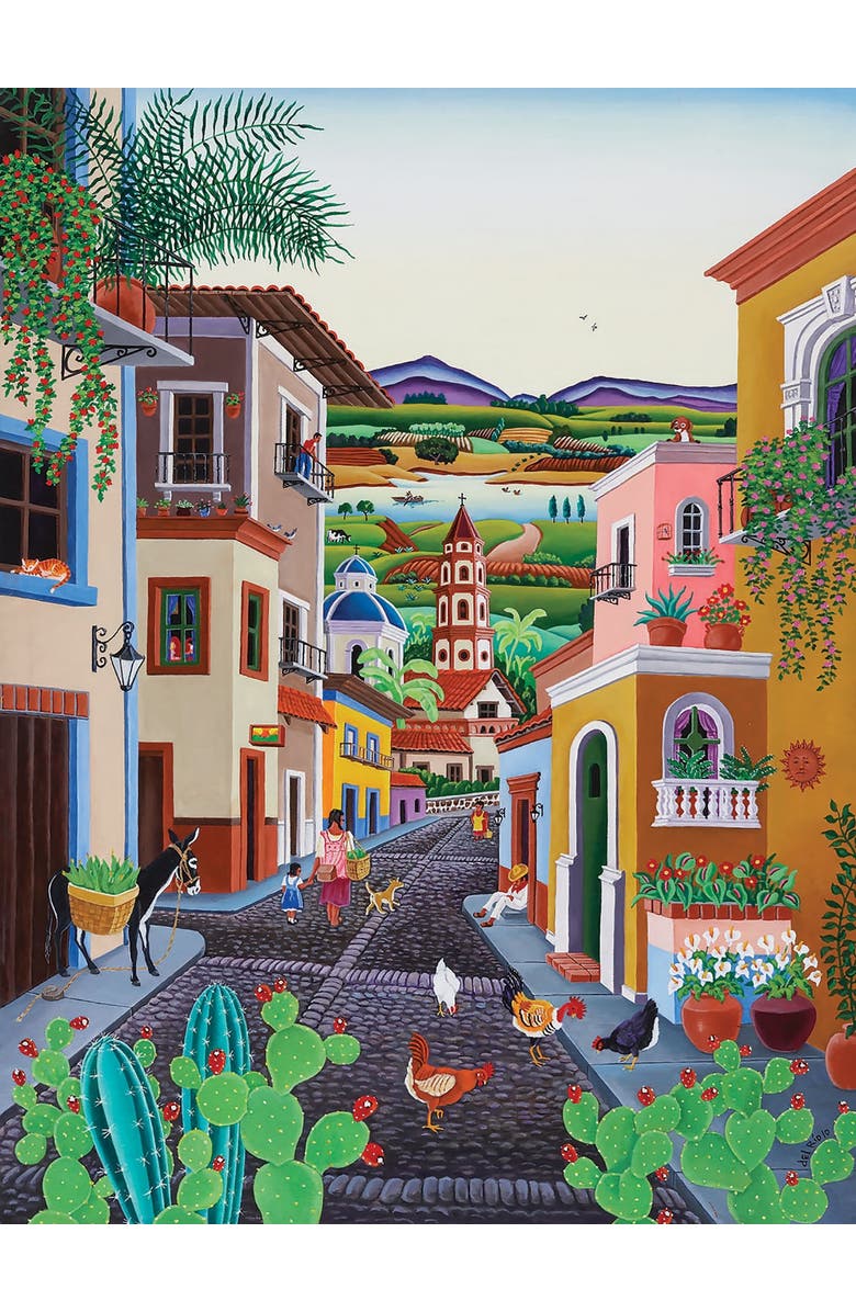 Sunsout My Village 500 piece Jigsaw Puzzle for Adults, Alternate, color, Multicolor