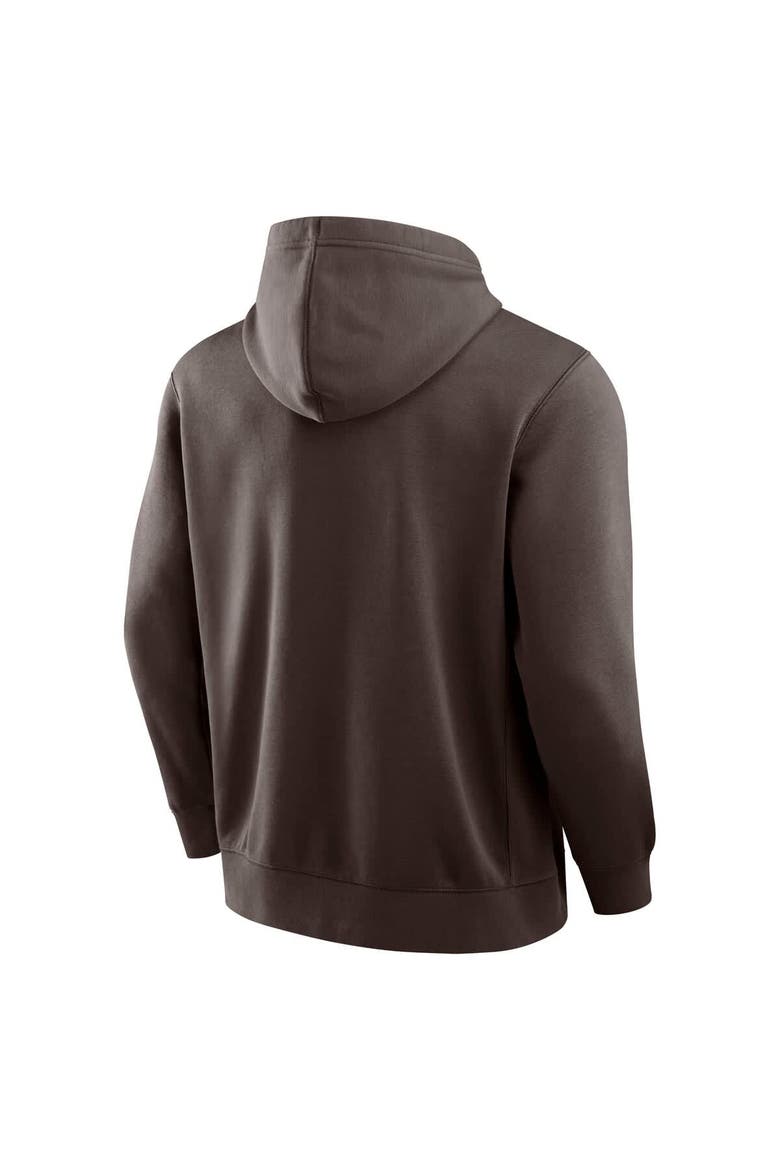 Men's Fanatics Brown Cleveland Browns New Horizons Heritage Pullover Hoodie, Alternate, color, Brown
