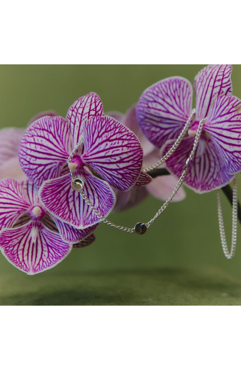 LOUPN Taegeuk Peace Necklace, Alternate, color, Silver