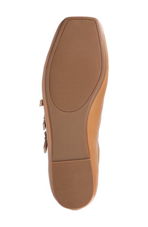 Journee Collection Darlin Multi Strap Mary Jane Flat In Tan
