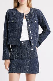 Rails Capistrano Denim Tweed Jacket