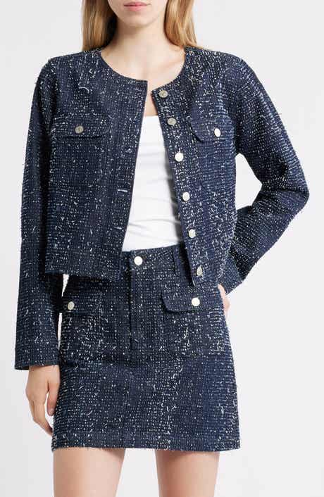 Rails Capistrano Denim Tweed Jacket