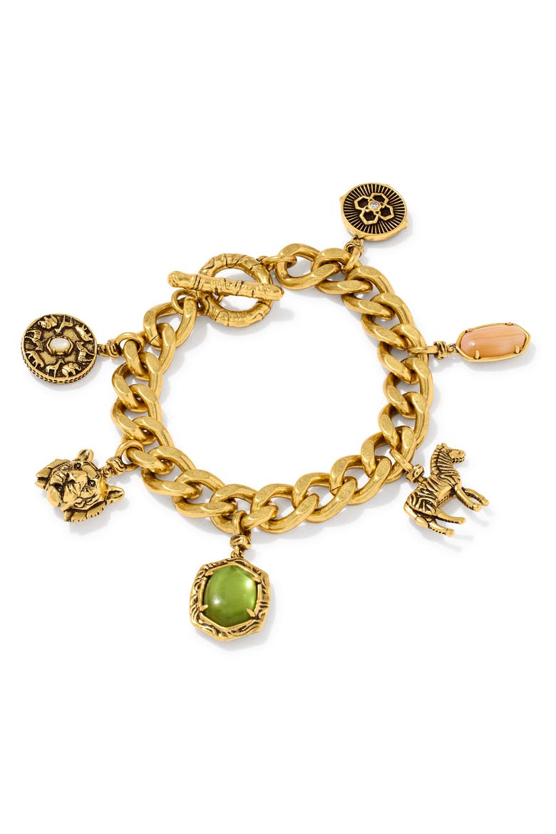 Raina Charm Bracelet, Alternate, color, GOLD MULTI MIX