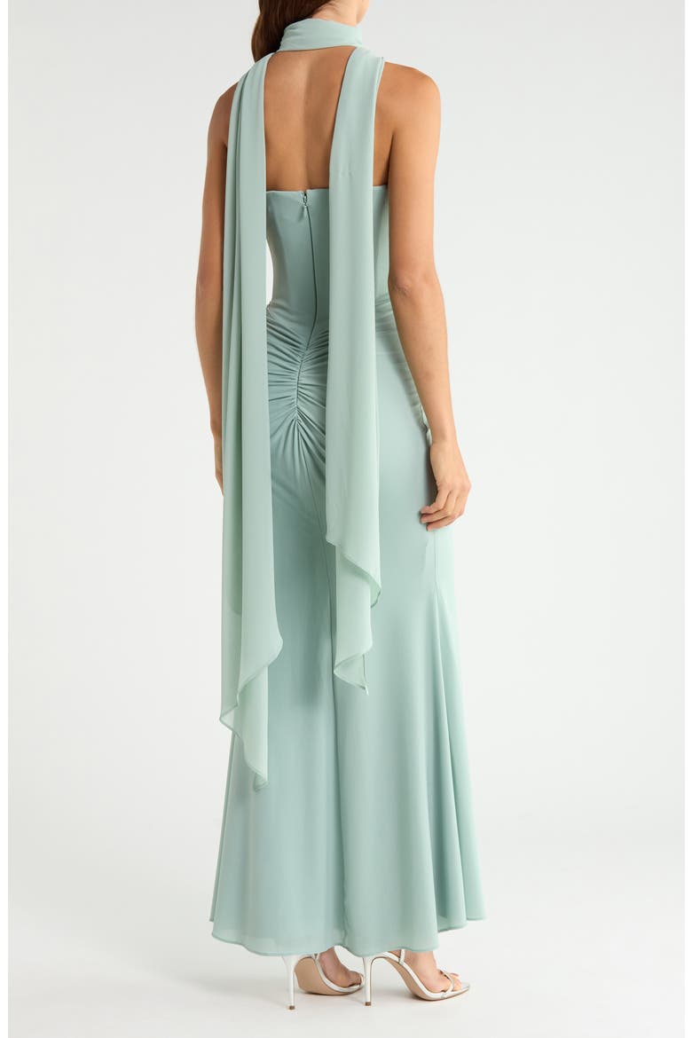 Portia Strapless Cocktail Dress, Alternate, color, JADE