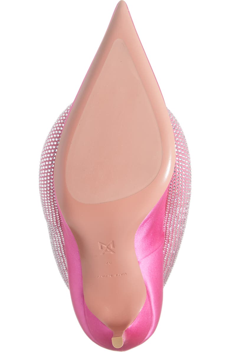 Amina Muaddi Yoon Crystal Topline Pump, Alternate, color,
