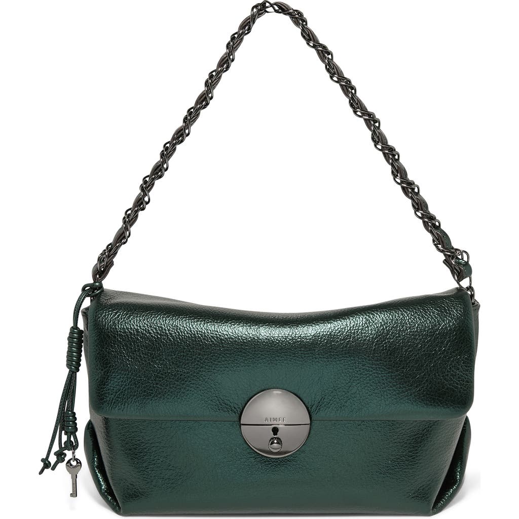 Aimee Ricci Convertible Shoulder Bag In Green