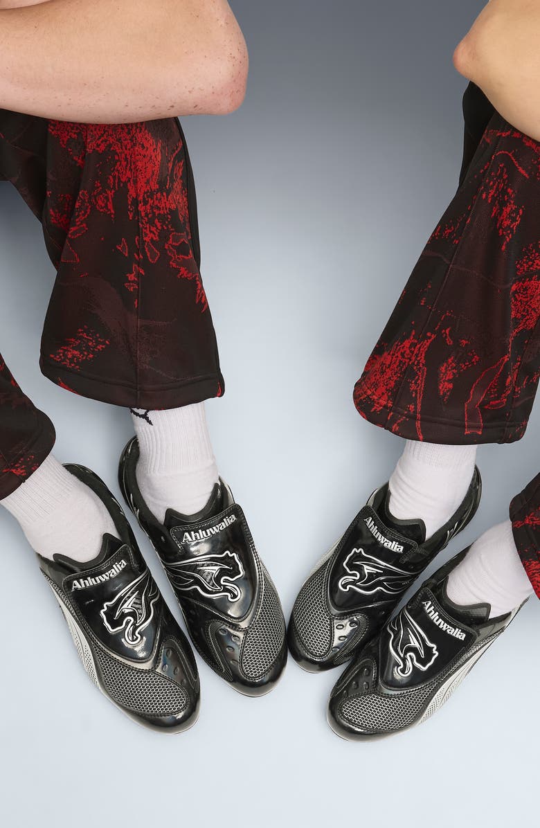 PUMA x Ahluwalias V-S1 Soccer Sneaker, Alternate, color, Puma Black/ Puma Silver