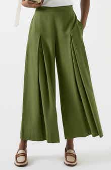 Frances Colette Pleated Wide Leg Pants
