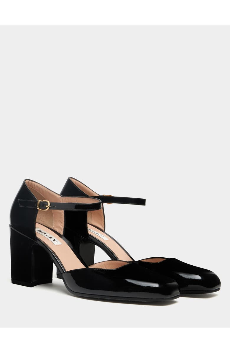 Bally Eclayr Pump in Andorra Leather, Alternate, color, Black