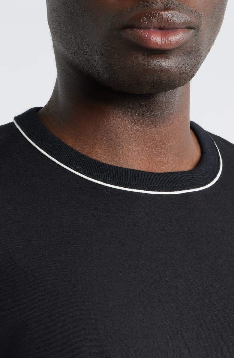 925 Originals Piping Hot Cotton Ringer T-Shirt, Alternate, color, Black