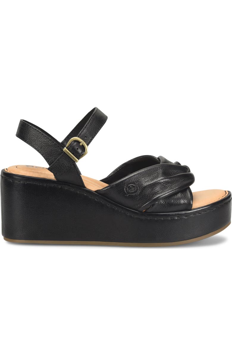 Børn Marchelle Ankle Strap Platform Wedge Sandal, Alternate, color,