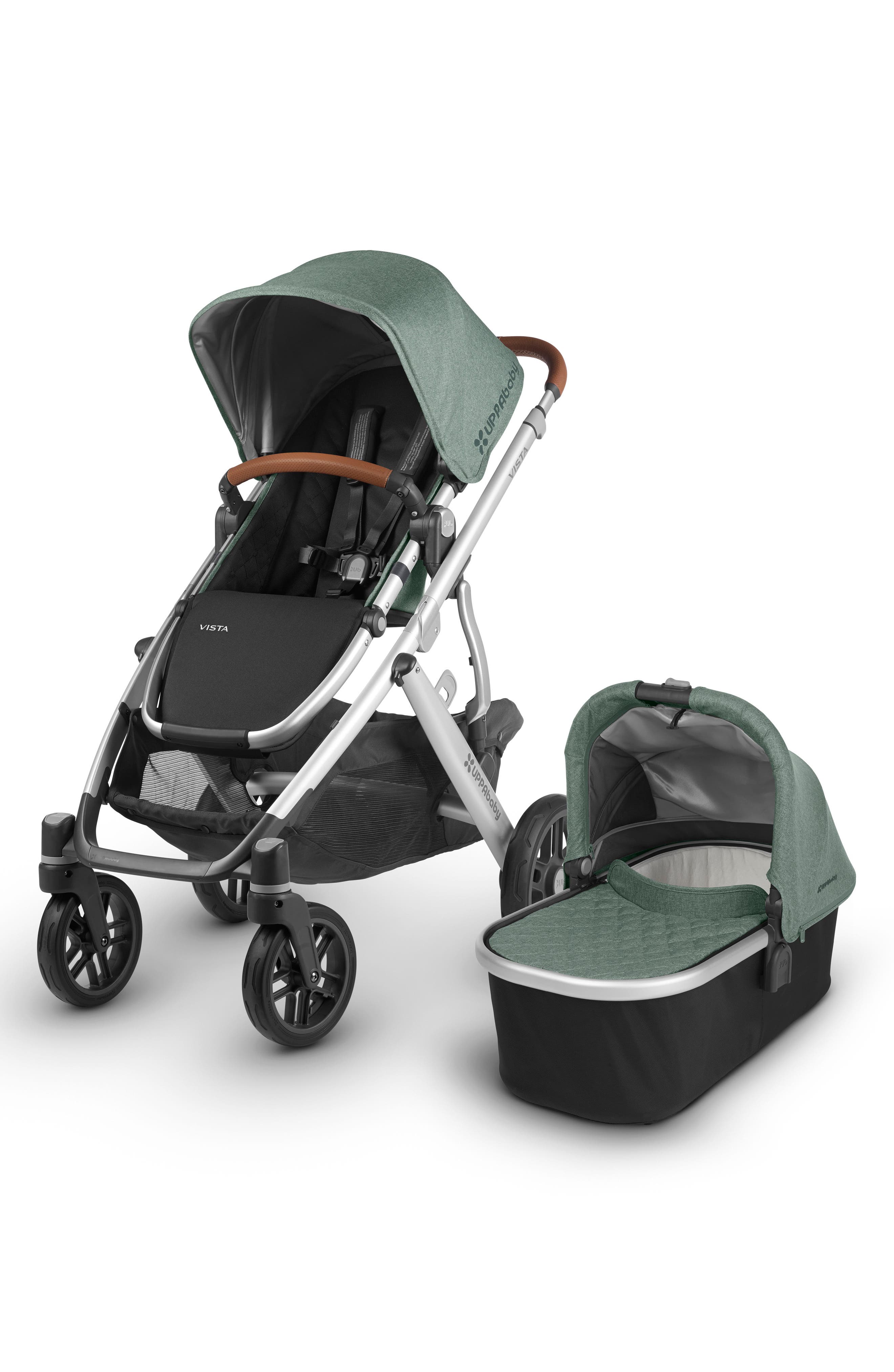 fold uppababy vista with seat V2 + MESA V2 Travel System Osprey Aether 65 Backpack Size:25LB/595YD Our included Bassinet is CHRISTIAN DIOR