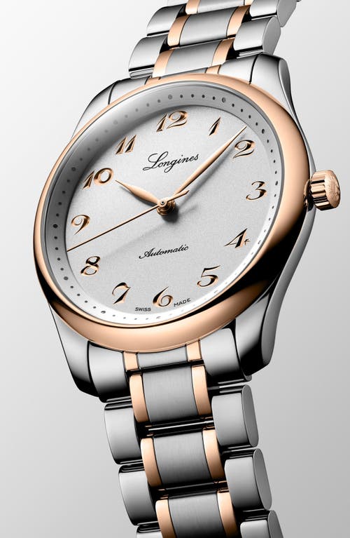 Longines Master Collection Automatic Bracelet Watch, 40mm In Rose Gold
