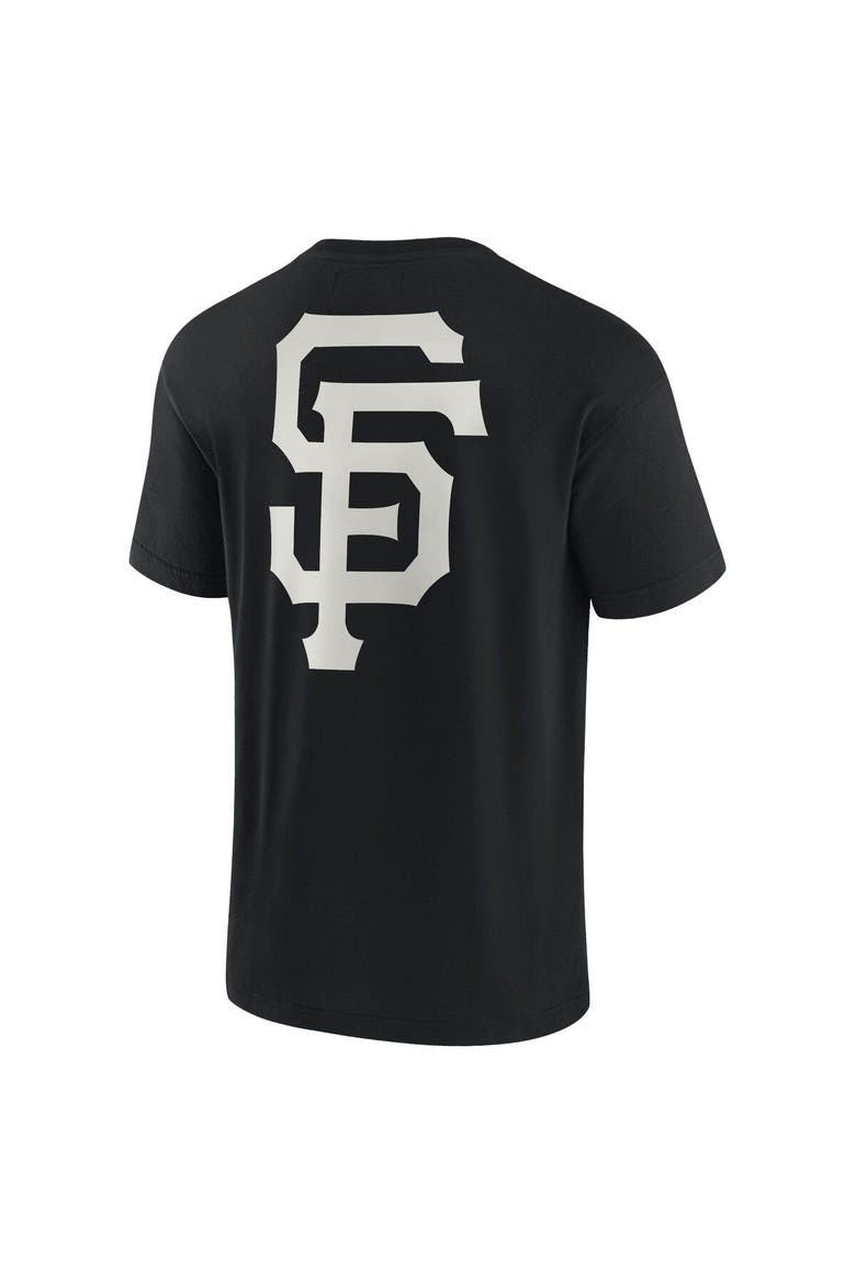 Unisex Fanatics Signature Black San Francisco Giants Elements Super Soft Short Sleeve T-Shirt, Alternate, color, Black