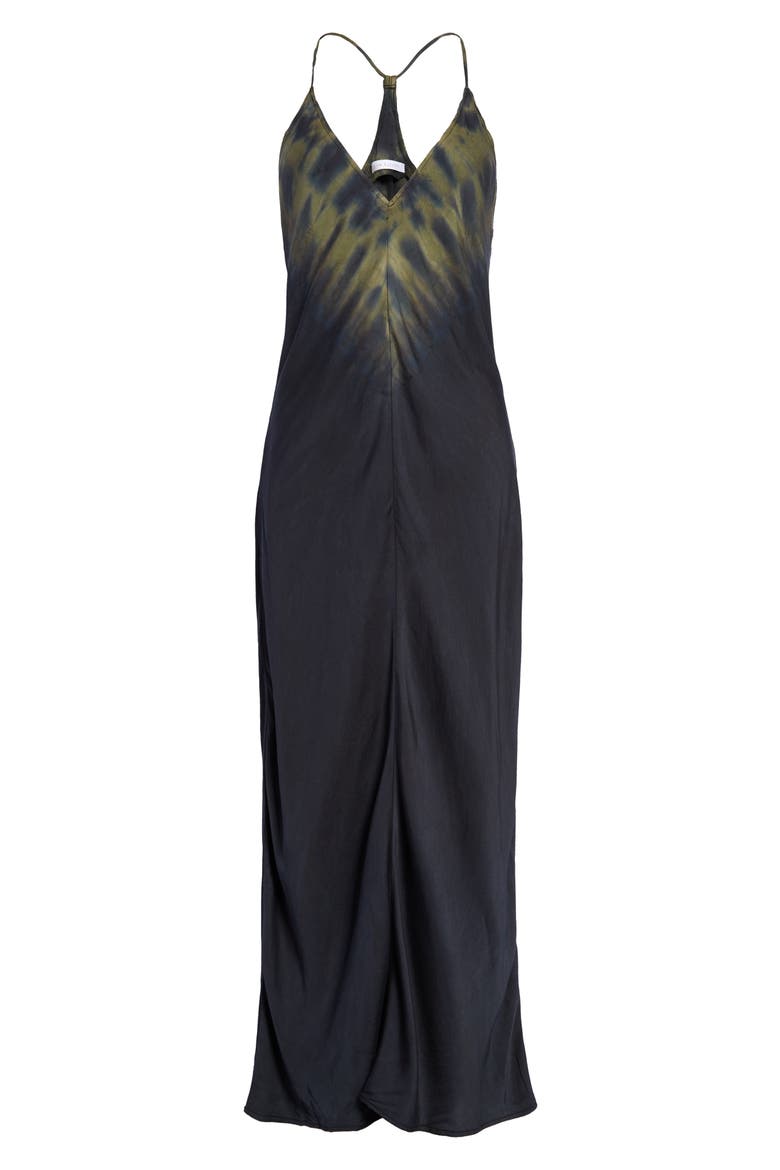 Tie Dye Racerback Midi Dress, Main, color, MINERAL TIE DYE