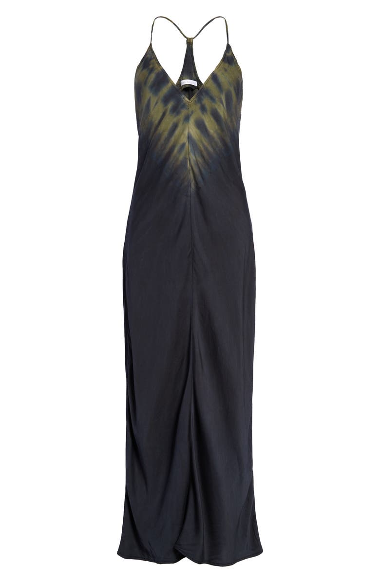 John Elliott Tie Dye Racerback Midi Dress, Main, color, 