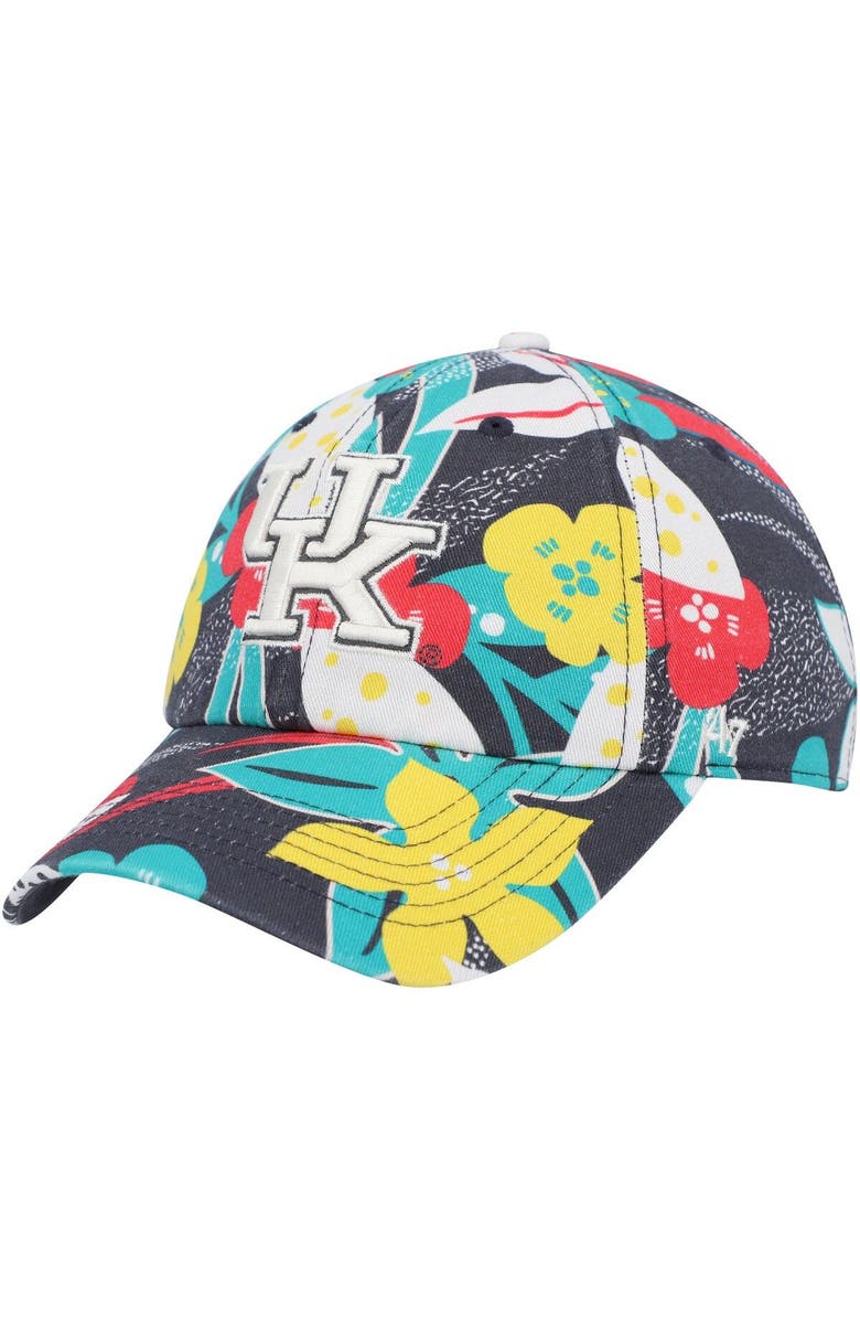 '47 Women's '47 Charcoal Kentucky Wildcats Plumeria Clean Up Adjustable Hat, Main, color, 