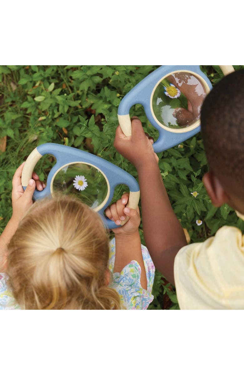 Kaplan Early Learning Company All-Weather Two-Handed Magnifier - Set of 2, Alternate, color, Blue