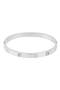 Water Resistant Cubic Zirconia & Clover Bangle